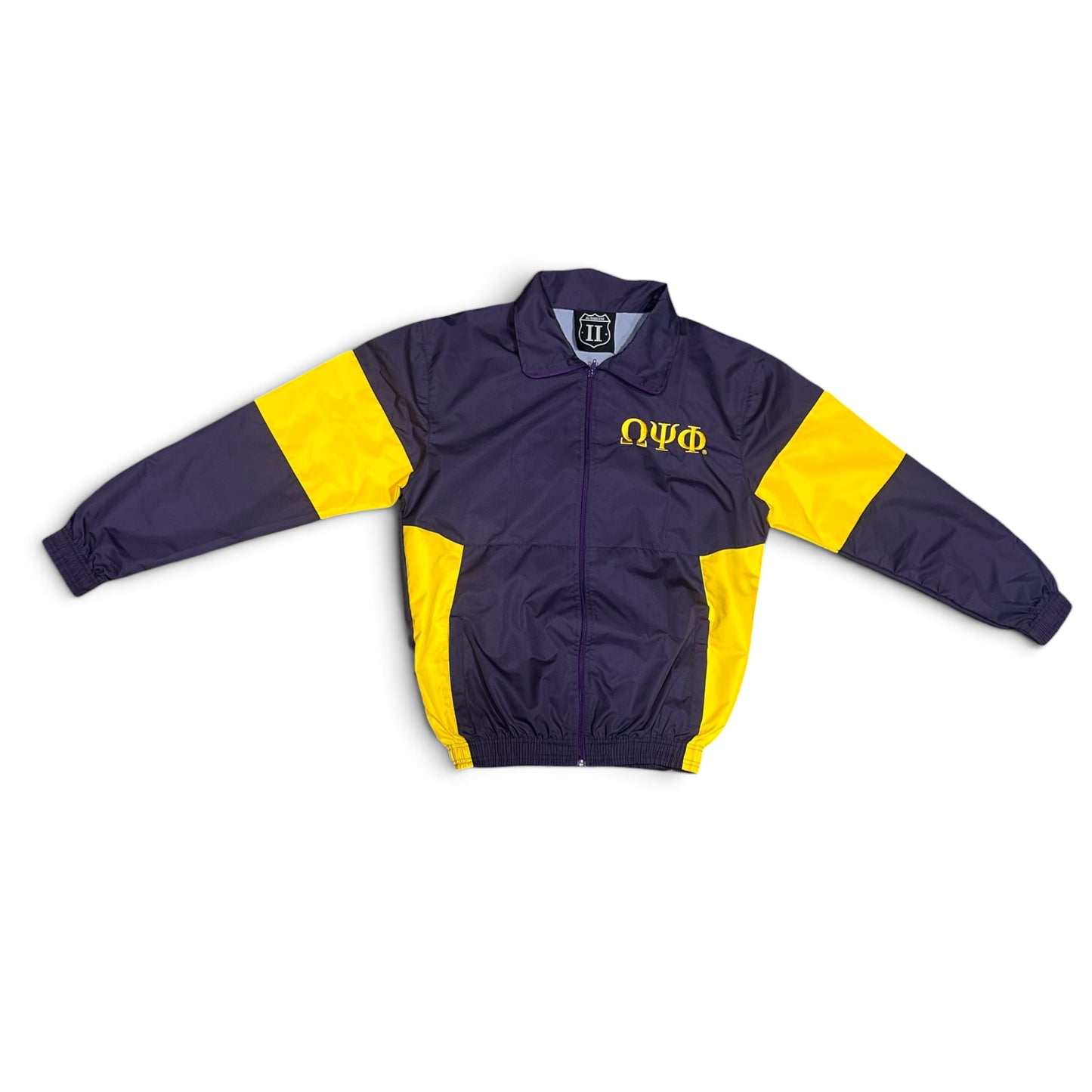 ΩΨΦ windbreaker jacket