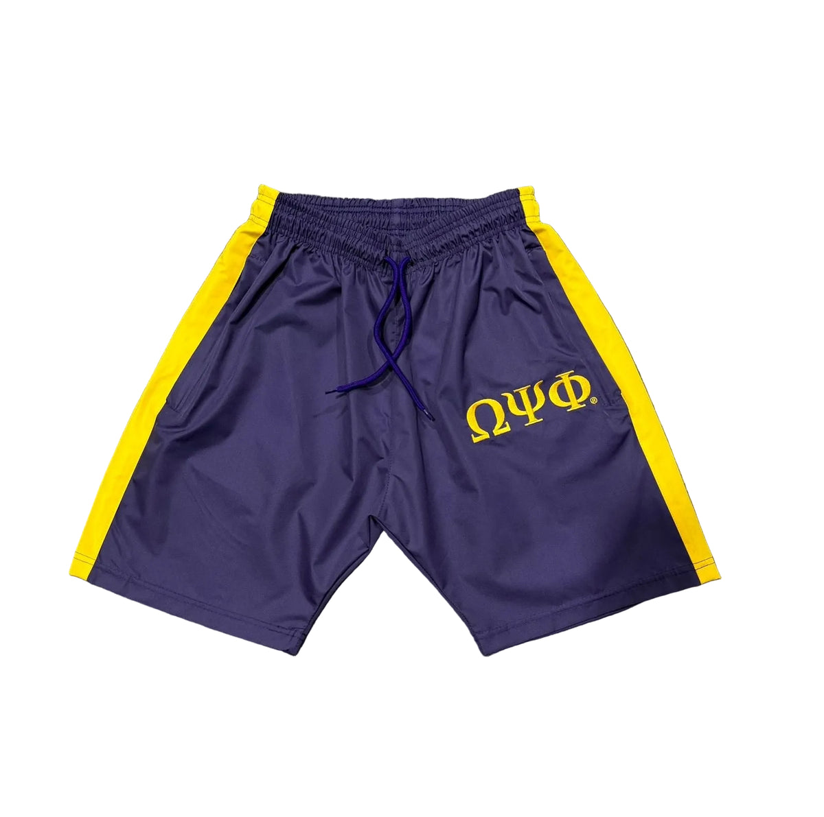 ΩΨΦ Windbreaker shorts