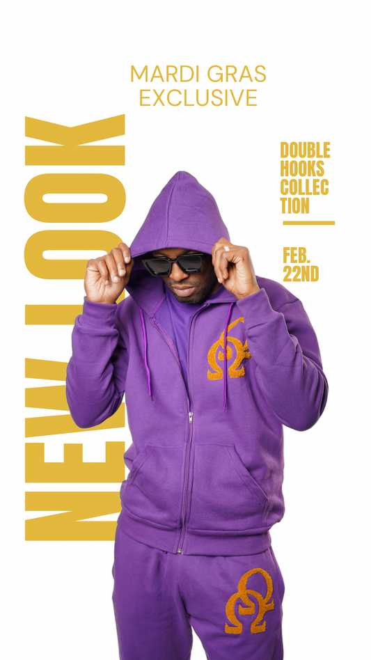 Full Zip Double Hooks