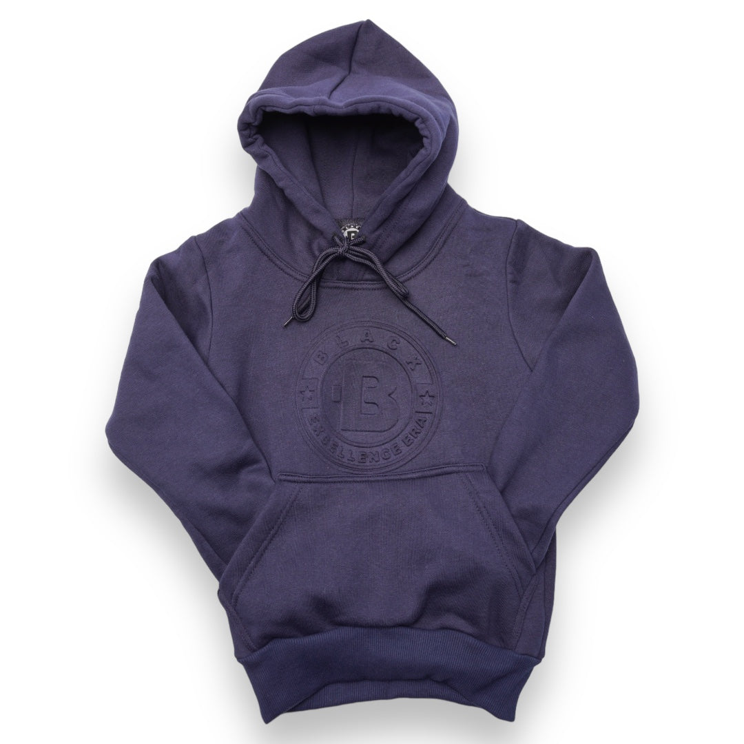 Black Excellence Youth Embossed Hoodie