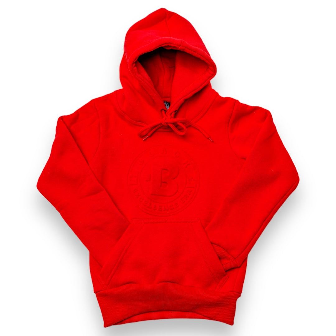 Black Excellence Youth Embossed Hoodie