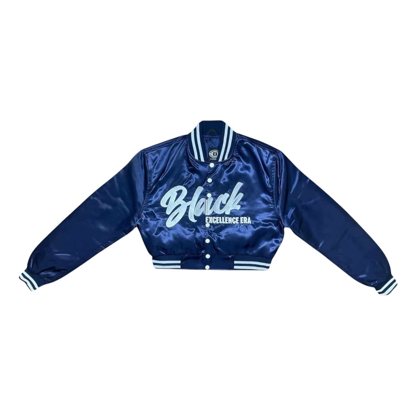 Celebrate Heritage Cropped Bomber Jacket