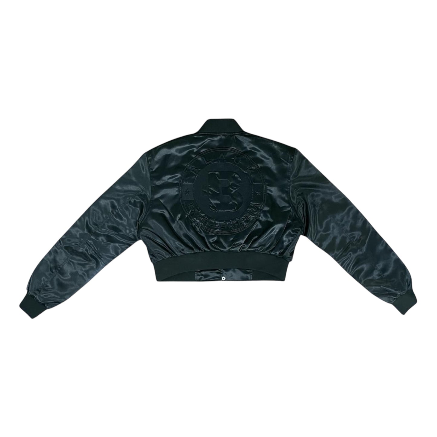 Celebrate Heritage Cropped Bomber Jacket