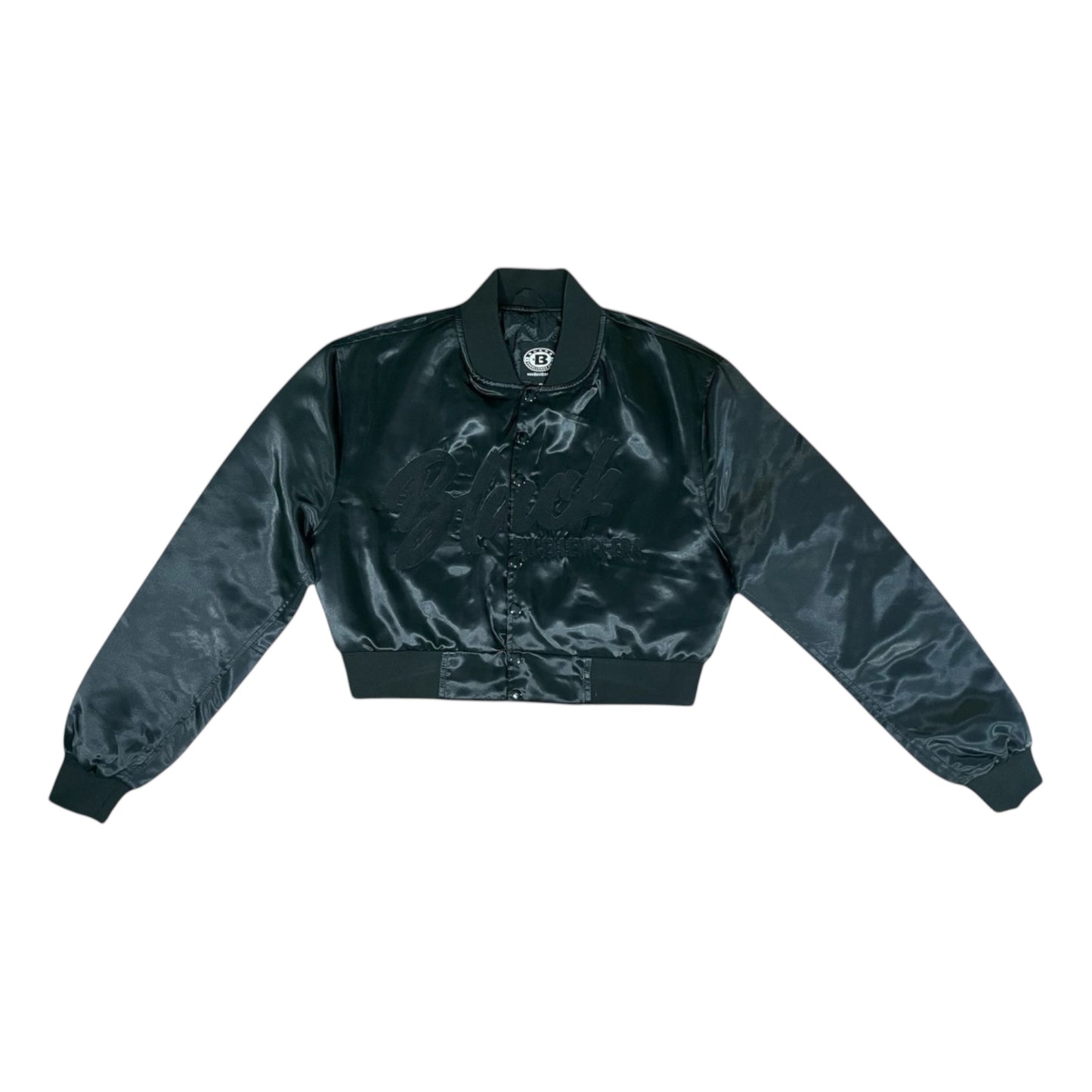 Celebrate Heritage Cropped Bomber Jacket