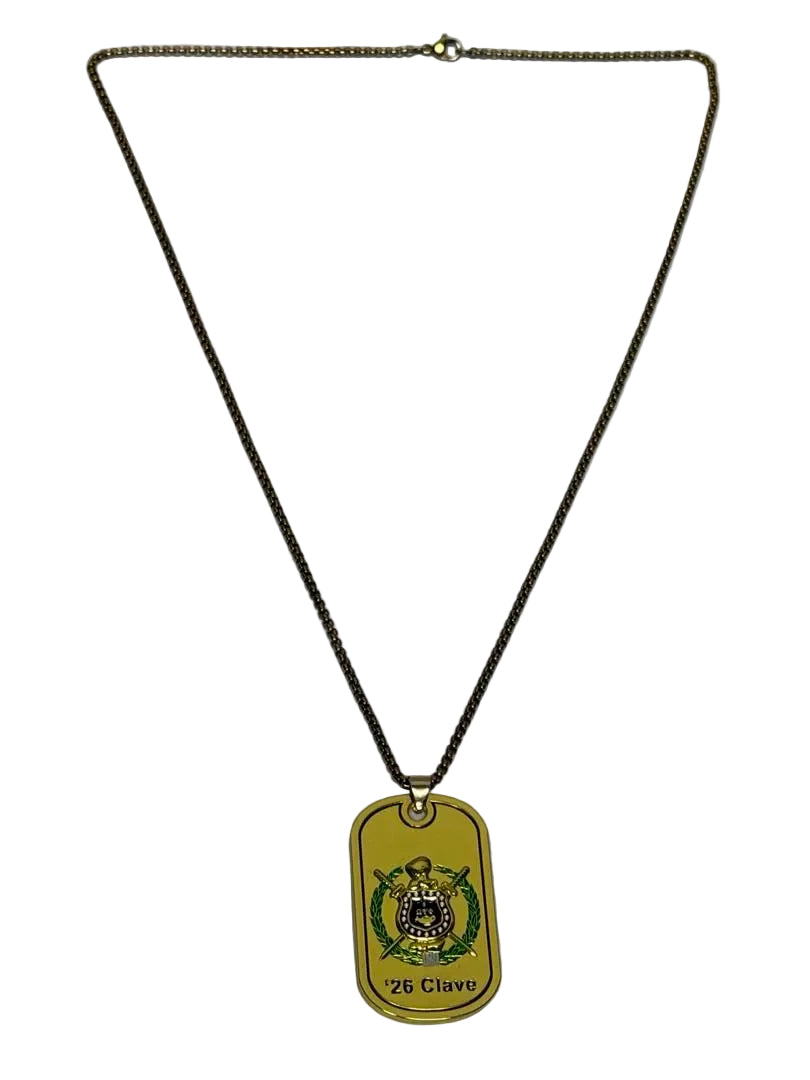 Conclave commemorative dog tag