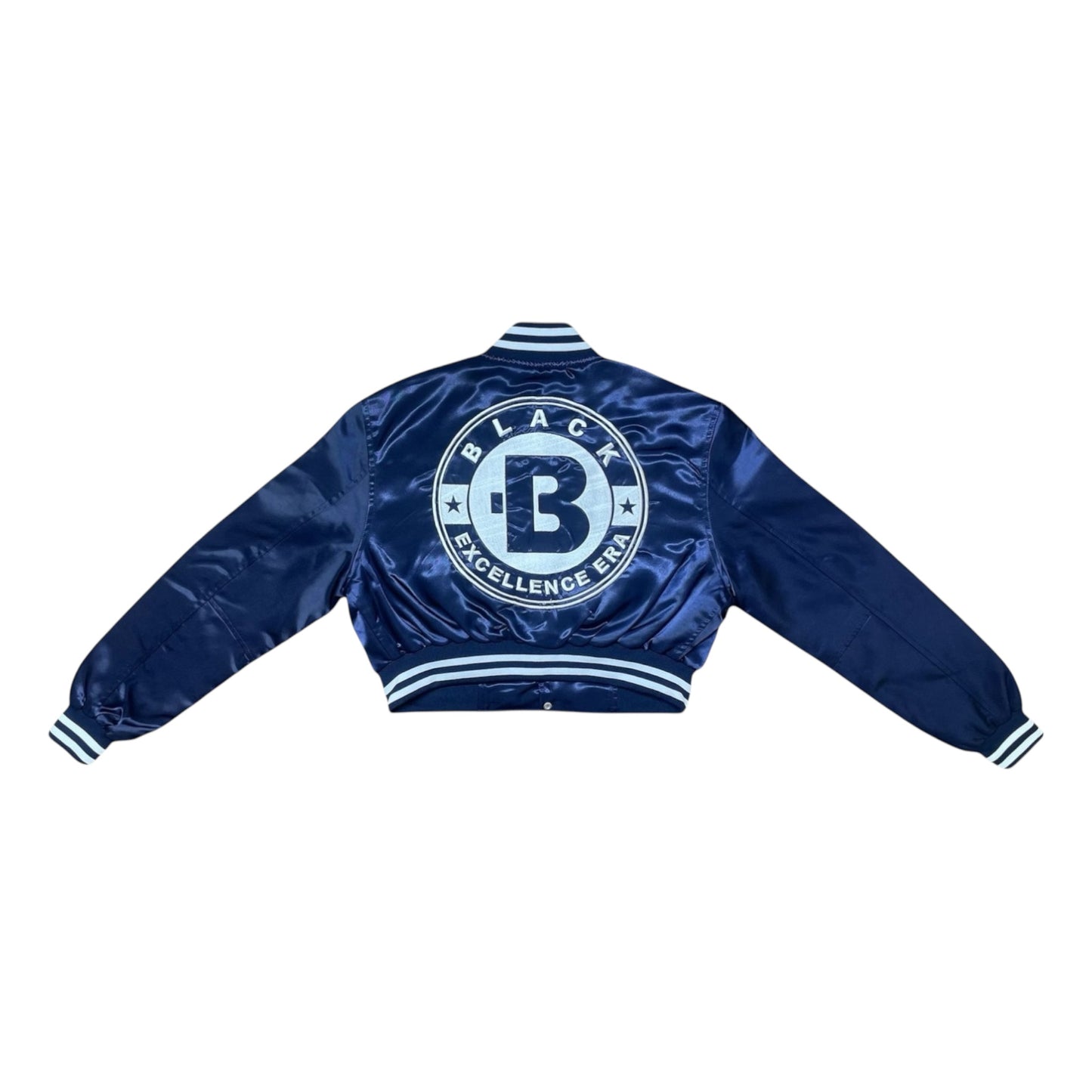 Celebrate Heritage Cropped Bomber Jacket