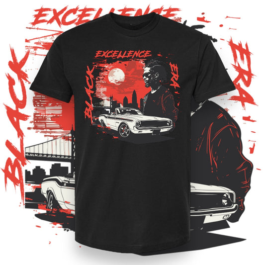 Vintage Graphic Black Excellence Tee