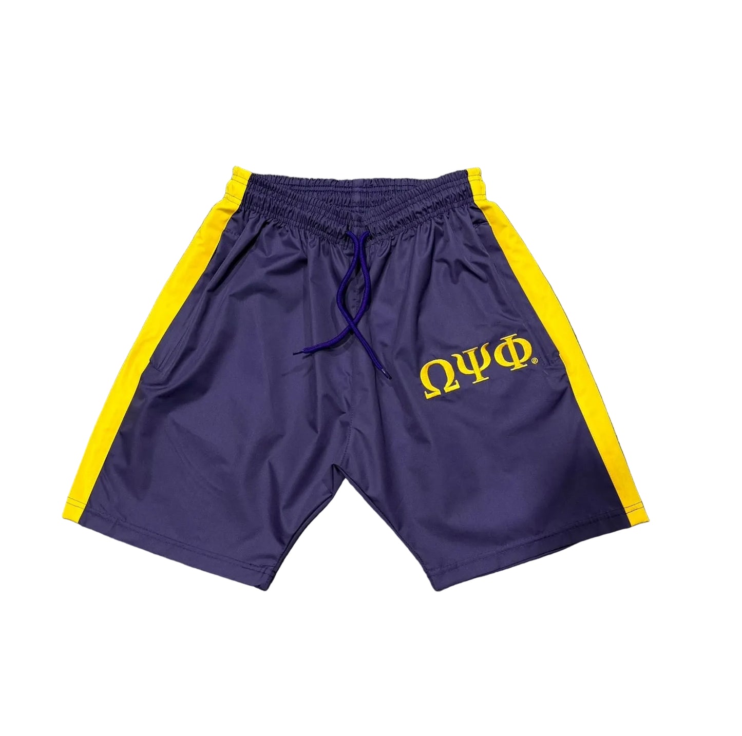 ΩΨΦ Windbreaker shorts