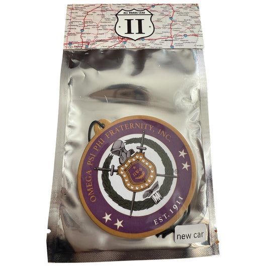 Omega Psi Phi Car Freshner