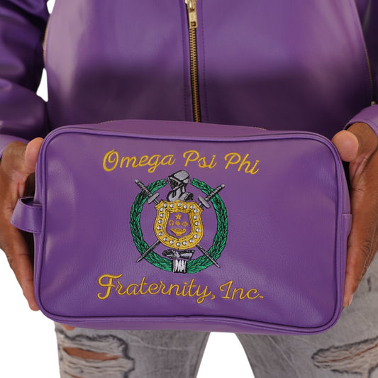 Omega Psi Phi Toiletry Bag