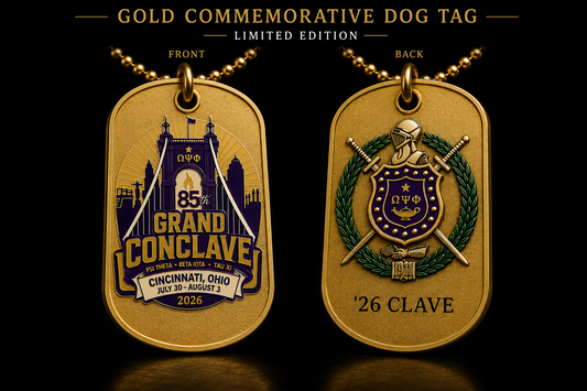 Conclave commemorative dog tag