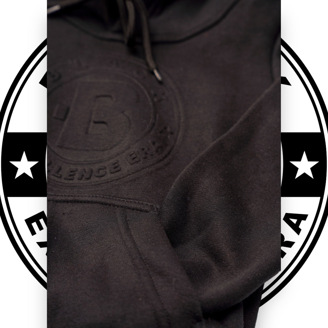 Black Excellence Youth Embossed Hoodie