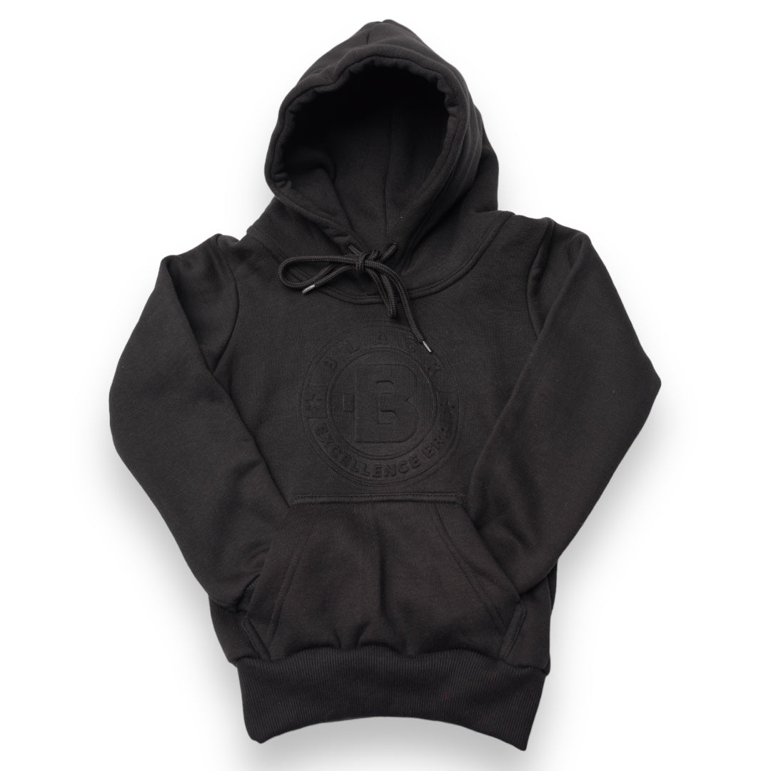 Black Excellence Youth Embossed Hoodie